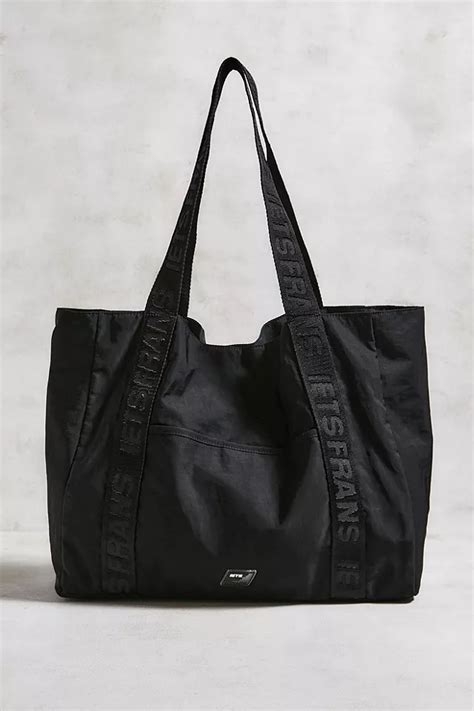 jacquard webbing tote bag.